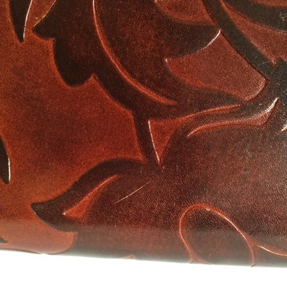 VALENTINA LEATHER WALLETS SIZE 7&quot X 4&quot - Picture 9 of 13